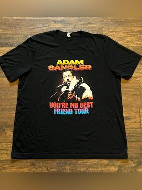 Adam Sandler You’re My Best Friend Tour 2025 T-Shirt | Size 2XL